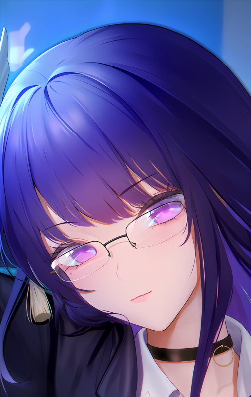 Дакимакура Raiden Genshin Impact