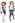 Дакимакура OCHACO URARAK 2