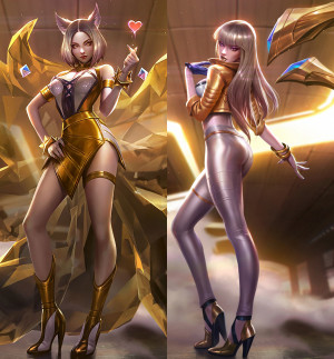 Дакимакура Ahri Kaisa League of Legends