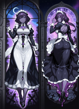 Дакимакура Шоггот Monster Girl Encyclopedia