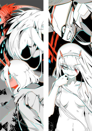 Дакимакура DARLING FRANXX Zero Two 02