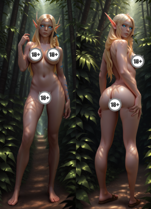 Дакимакура Аллерия Ветрокрылая Варкрафт 18+ 