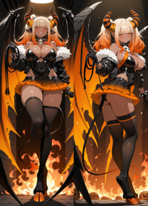 Дакимакура Balrog | Monster Girl Encyclopedia (MGE)