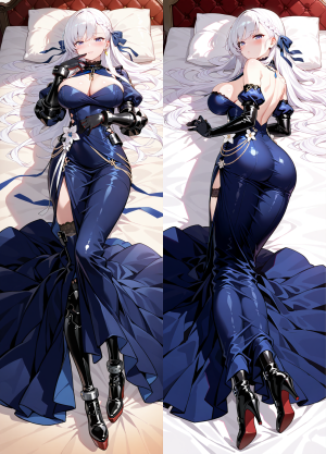 Дакимакура Belfast Азур Лейн Azur Lane