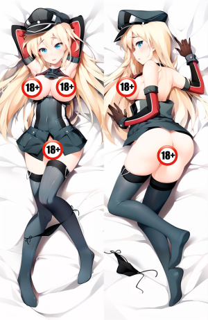 Дакимакура Bismarck Azur Lane голая 18+