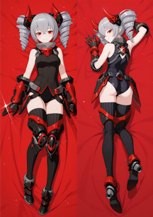 Дакимакура Броня Зайчик - Honkai Impact 3rd 