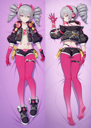 Дакимакура Броня Зайчик - Honkai Impact 3rd