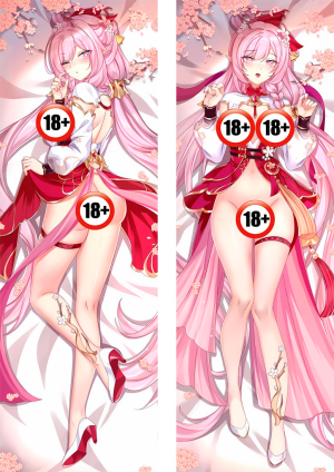Дакимакура Houkai Gakuen Elysia 2 голая 18+