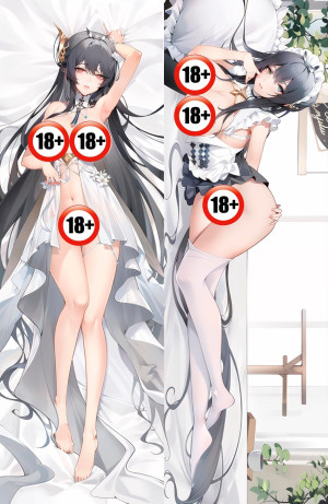 Дакимакура Azur Lane Indomitable голая 18+