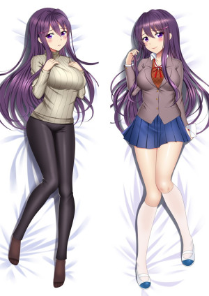 Дакимакура Doki Doki Literature Club Yuri 