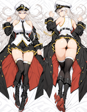Дакимакура Enterprise - Azur Lane Military Uniform