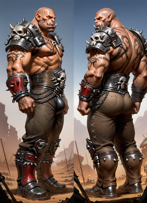 Дакимакура Garrosh Hellscream - Варкрафт