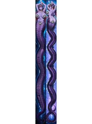 Дакимакура Apophis Lamia - Monster Girs Encyclopedia 700x60 см 18+