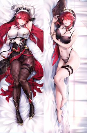 Дакимакура Rosaria Genshin