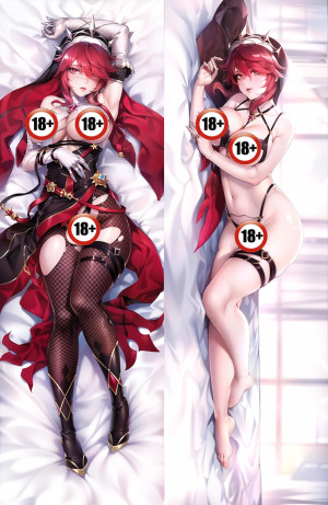 Дакимакура Rosaria Genshin голая 18+
