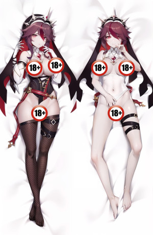 Дакимакура Rosaria Genshin голая 18+ 2