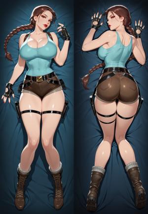Дакимакура Лара Крофт Tomb Raider