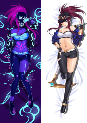 Дакимакура League of Legends Roll Akali