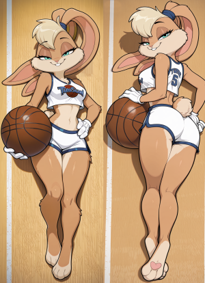 Дакимакура Lola Bunny Tune Squad