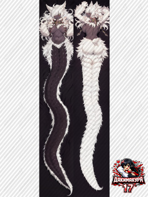 Дакимакура Bunyip | Monster Girl Encyclopedia 300х55 см