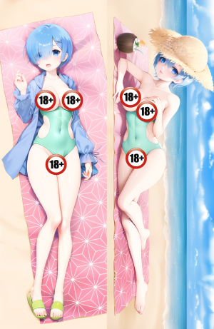 Дакимакура Rem Re: Zero 18+ голая