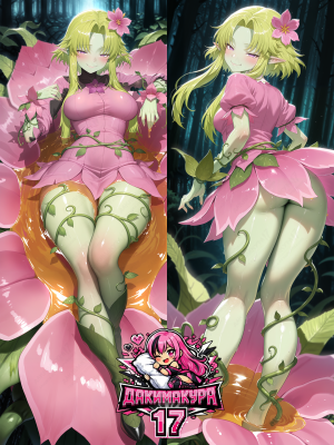 Дакимакура Alraune | Monster Girl Encyclopedia