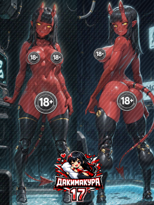 Дакимакура Меру Android Cyberpunk 2.0 18+