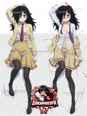 Дакимакура Томоко Куроки | Tomoko Kuroki WataMote Не моя вина, что я не популярна!