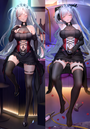 Дакимакура Prinz Eugen Azur Lane