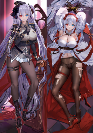 Дакимакура Elbing Azur Lane