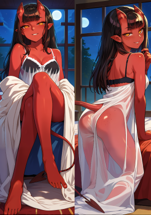 Дакимакура Meru the Succubus Meru
