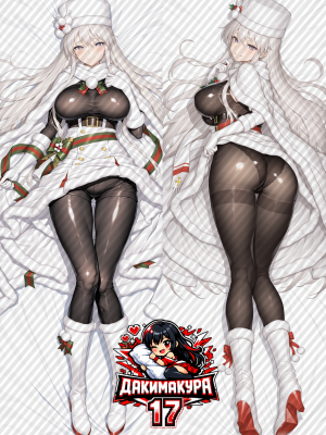 Дакимакура Enterprise | Azur Lane, santa costume