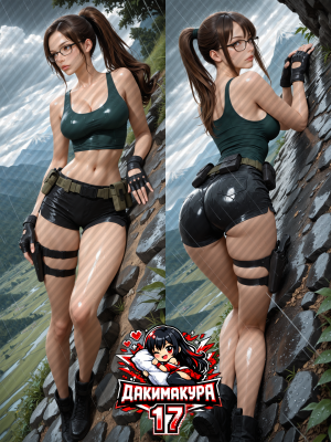 Дакимакура Лара Крофт | Tomb Raider