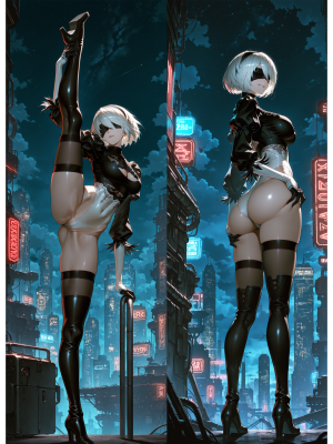 Дакимакура Nier Automata 2b