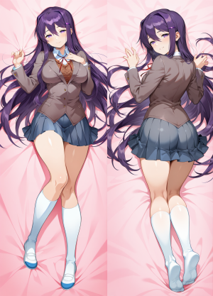 Дакимакура Юри Доки Доки Literature Club
