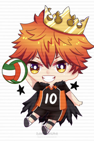 Чиби-подушка Shoyo Hinata Haikyuu!!