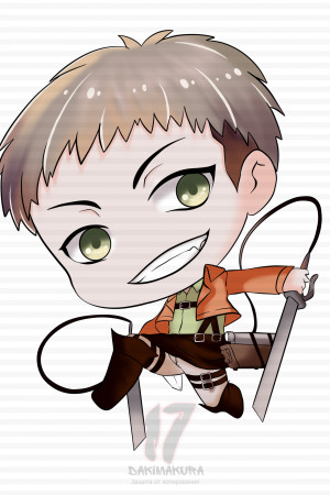 Чиби - подушка Жан Attack on Titans