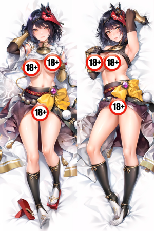 Дакимакура Genshin Impact Kujou Sara голая 18+