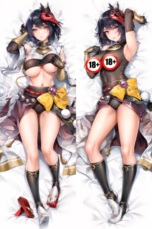 Дакимакура Genshin Impact Kujou Sara 18+