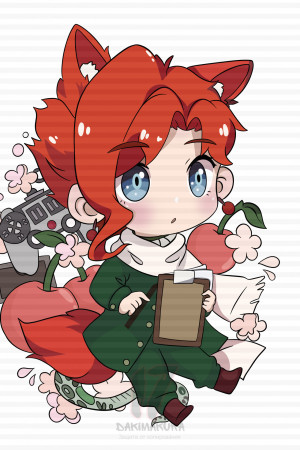 Чиби-подушка Noriaki Kakyoin JoJo 3