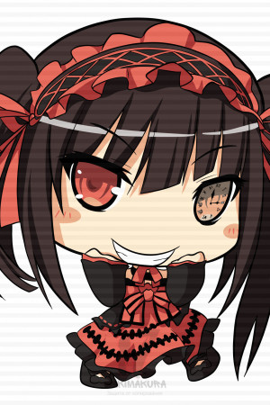 Чиби-подушка Tokisaki Kurumi Date a Life