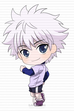 Чиби-подушка Killua Zoldyck Hunter x Hunter