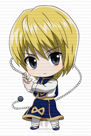 Чиби-подушка Kurapika Hunter x Hunter