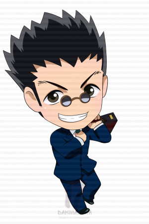 Чиби-подушка Leorio Paladiknight Hunter x Hunter
