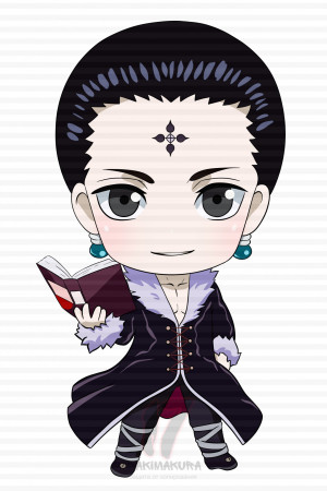 Чиби-подушка Chrollo Lucilfer Hunter x Hunter