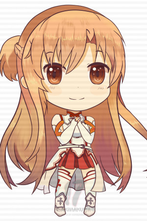 Чиби-подушка Asuna Yuuki SAO