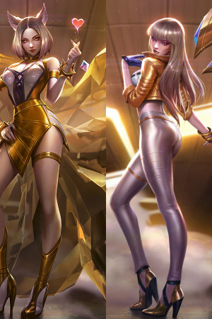 Дакимакура Ahri Kaisa League of Legends