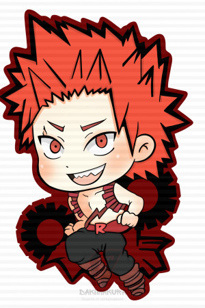 Чиби-подушка Kirishima My Hero Academia