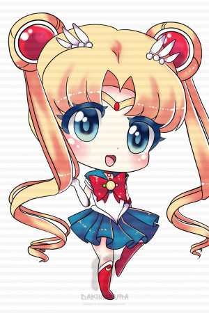 Чиби-подушка Sailor Moon Usagi Tsukino