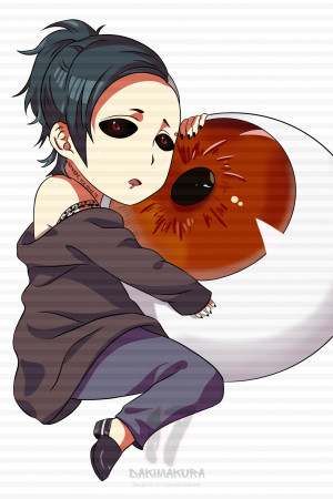 Чиби-подушка Uta Tokyo Ghoul